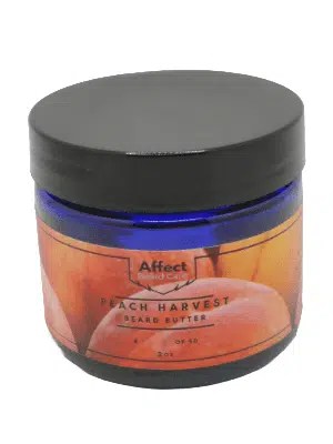Peach scent beard butter