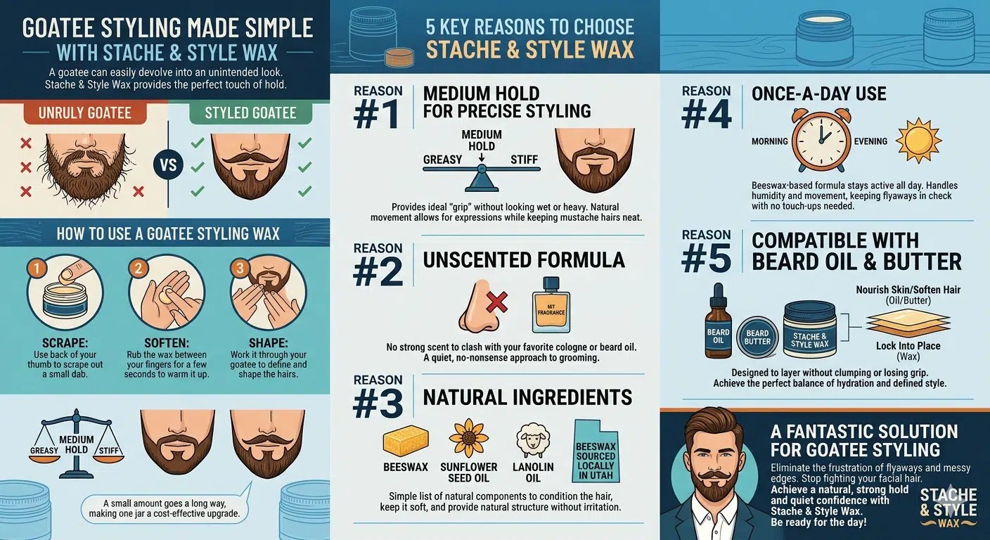 Goatee Styling Wax