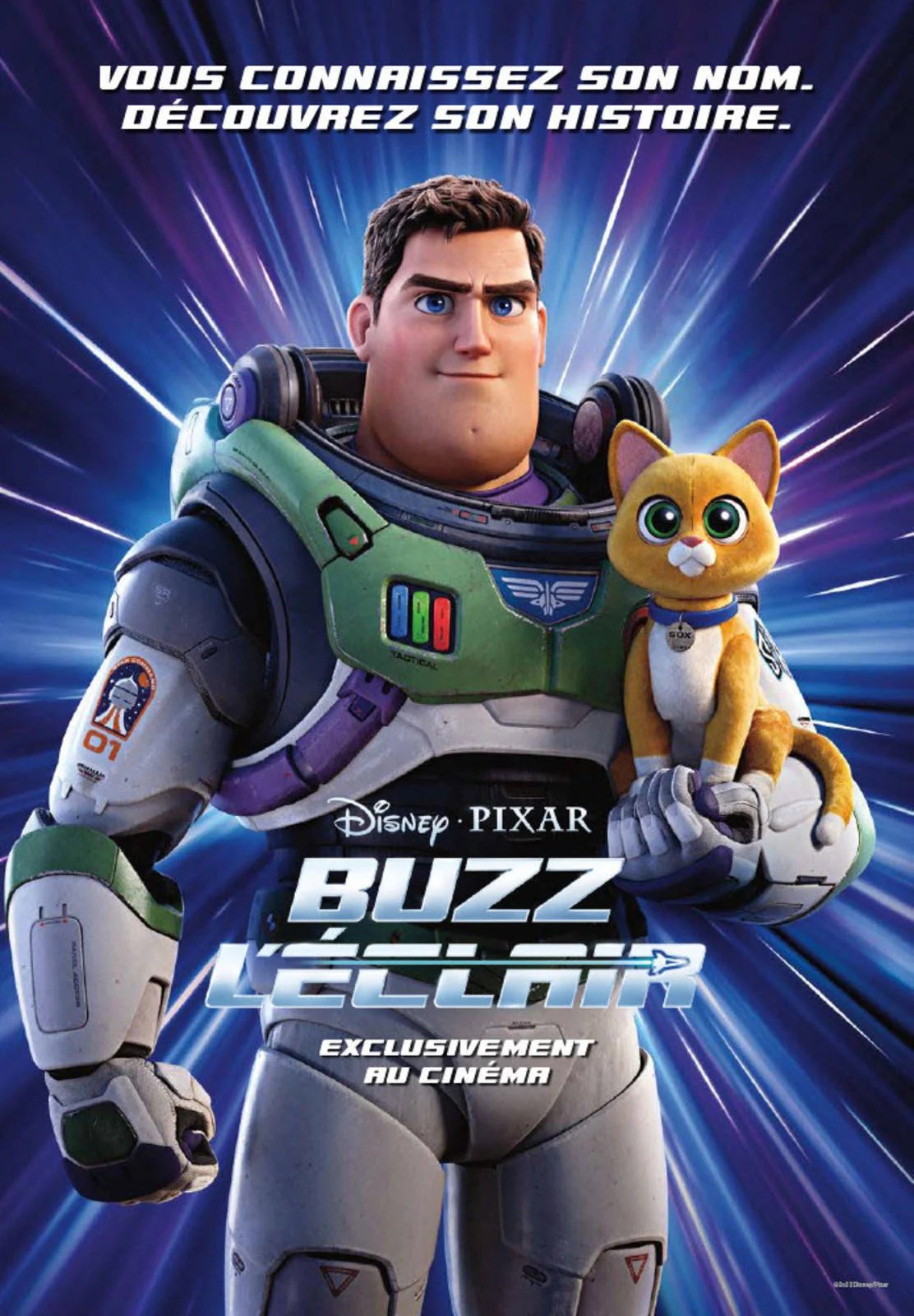 Affiche de cinéma du film Buzz l'éclair