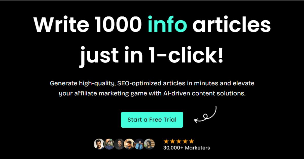 Create content with one click with Affpilot AI