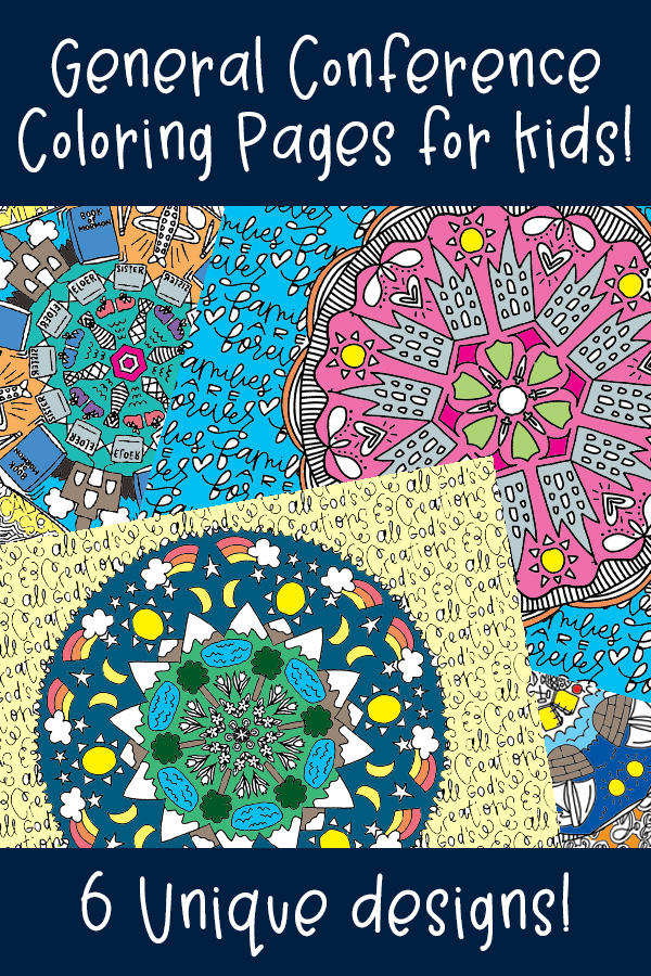 General conference coloring pages • affinity grove