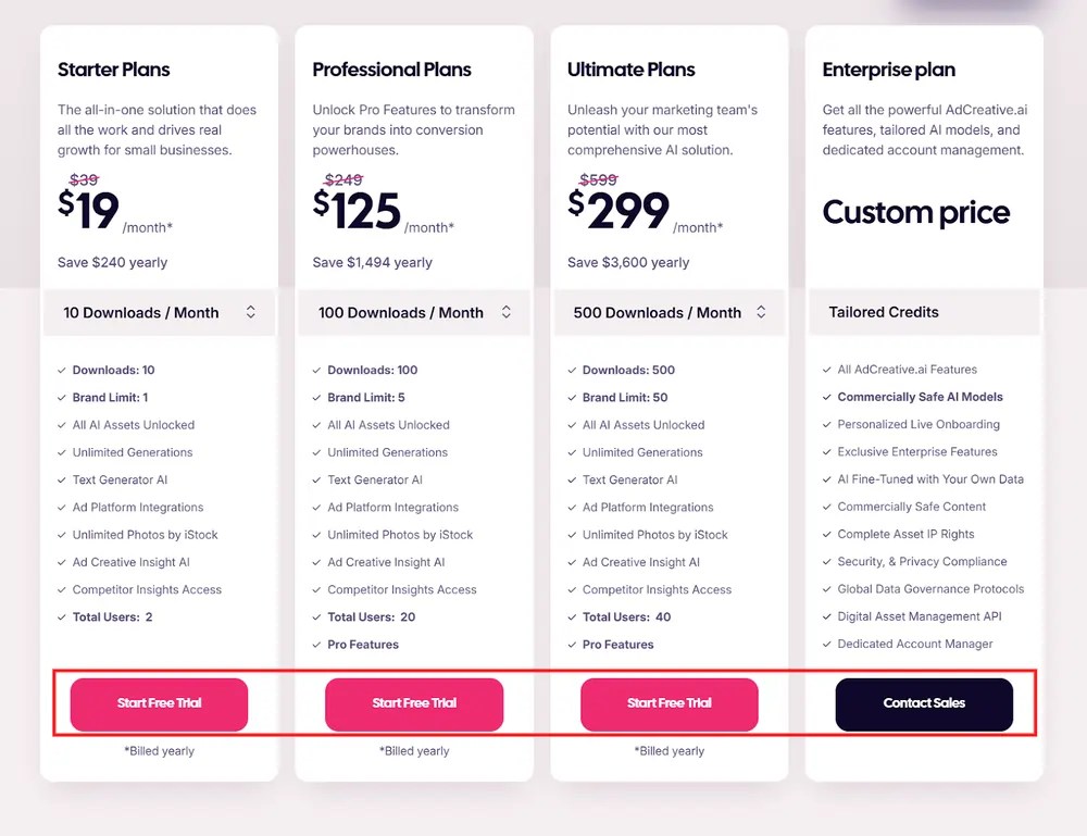 Adcreative.ai pricing & plans 2025: how much does it cost?