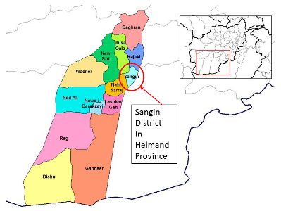 Sangin District Helmand Province 