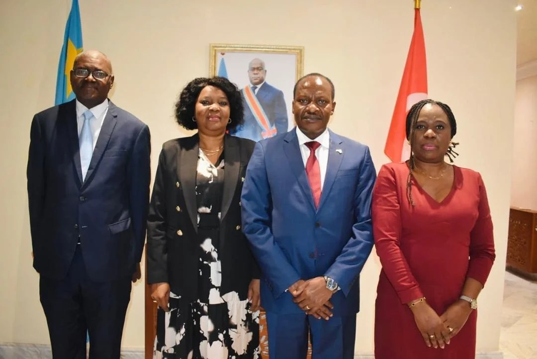 Visite de l'AFJBAC asbl à l’Ambassade de la RDC en Tunisie
