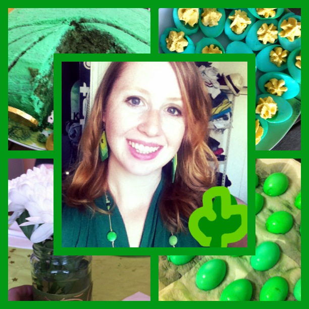 Green + Excuse for celebration= Anna's heaven