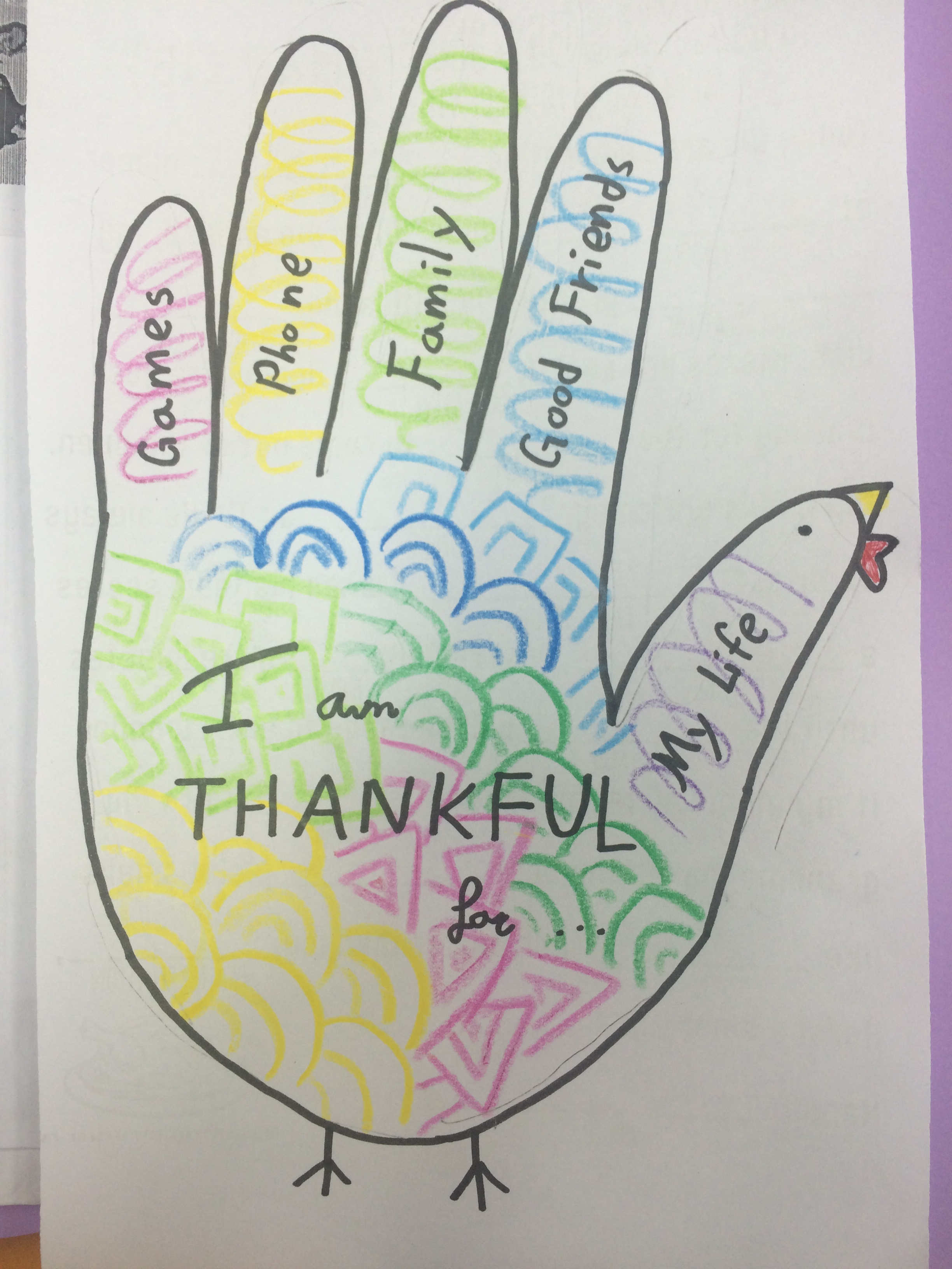 Thankful for my life