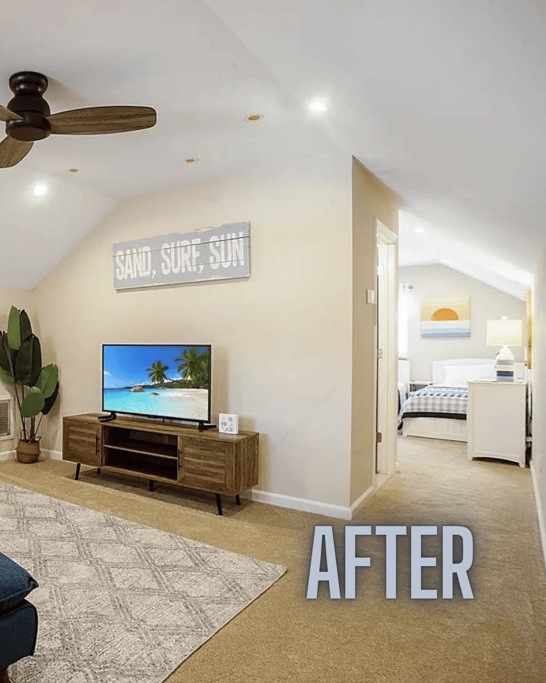 A&F attic renovation after