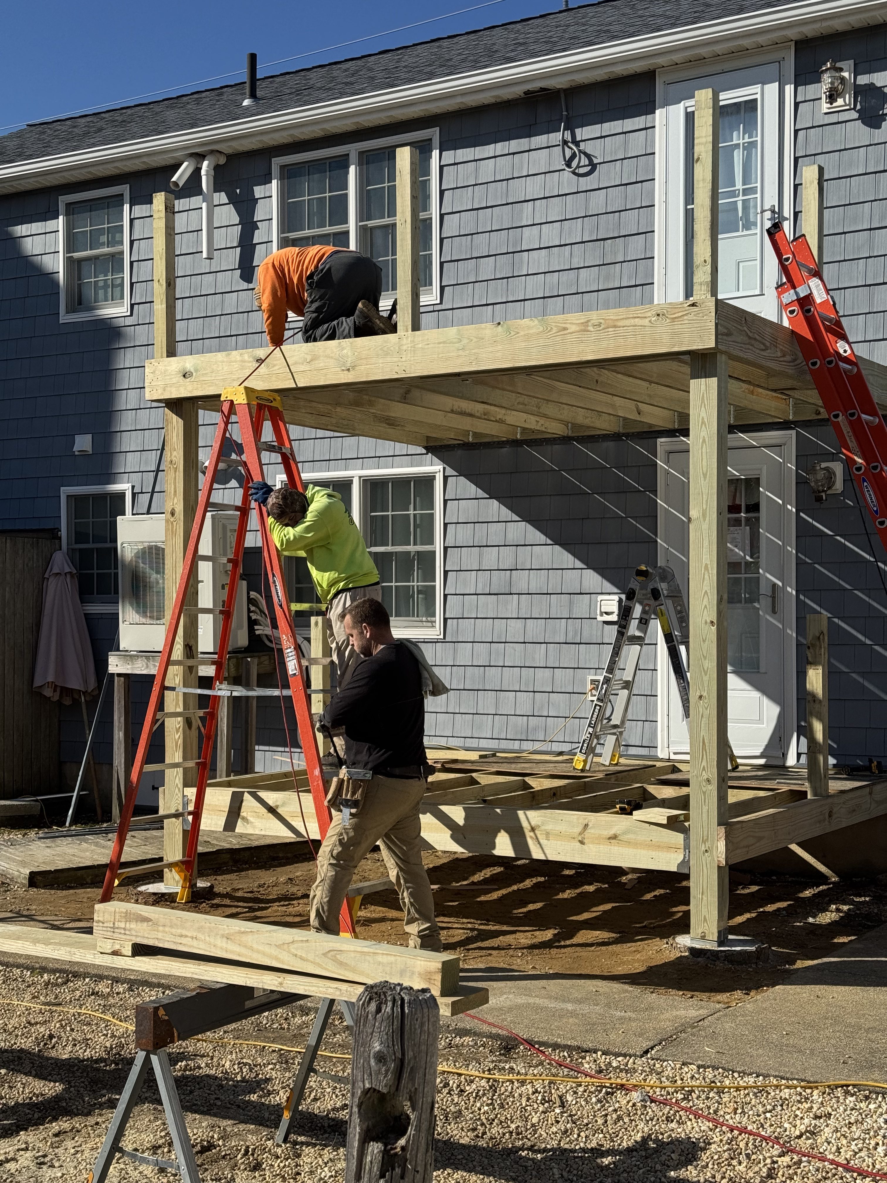 A&F team or featured home improvement project