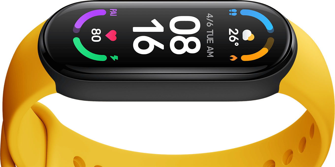 Xiaomi Mi Smart Band 6 XMSH15HM AMOLED Full-Screen Fitness Tracker ...