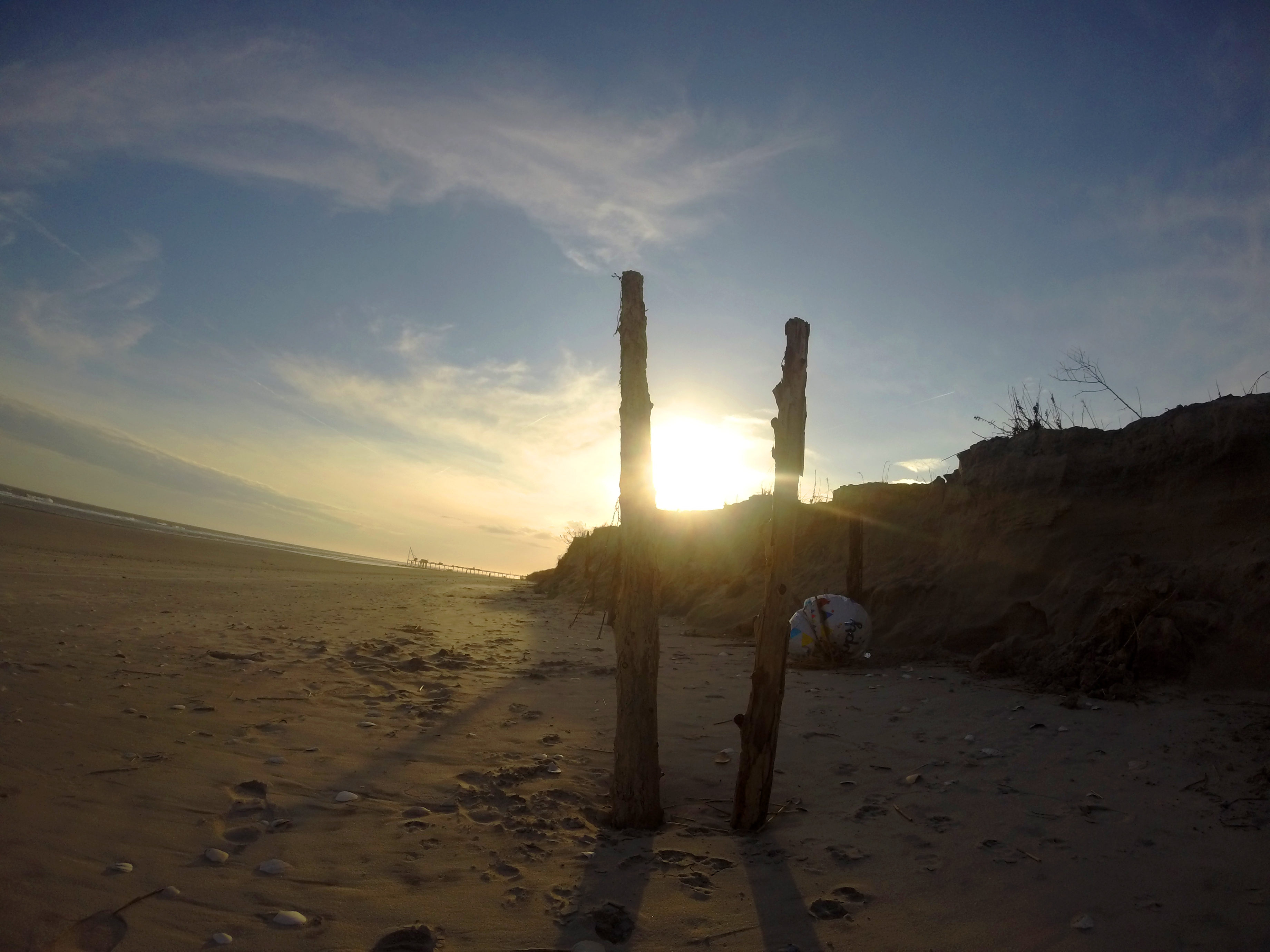 Dune Fence Posts 26th St.