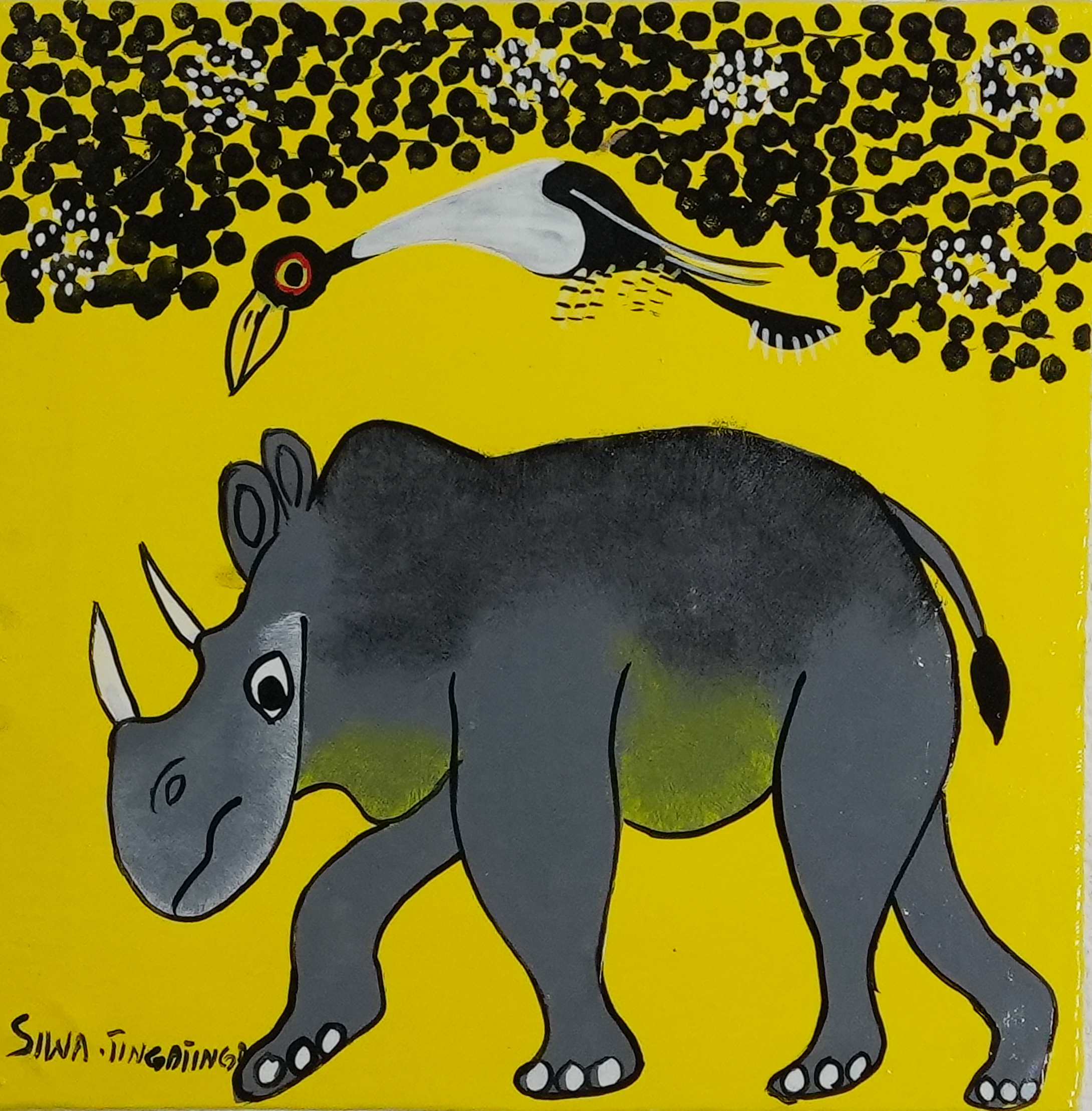 Tanzania Tingatinga Shaha 海の仲間たち ABOUT TINGATINGA – ART POOL