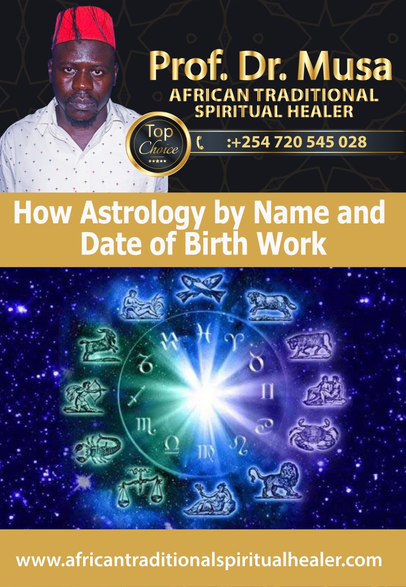 How Astrology by Name and Date of Birth Work Explained by Prof Dr Musa