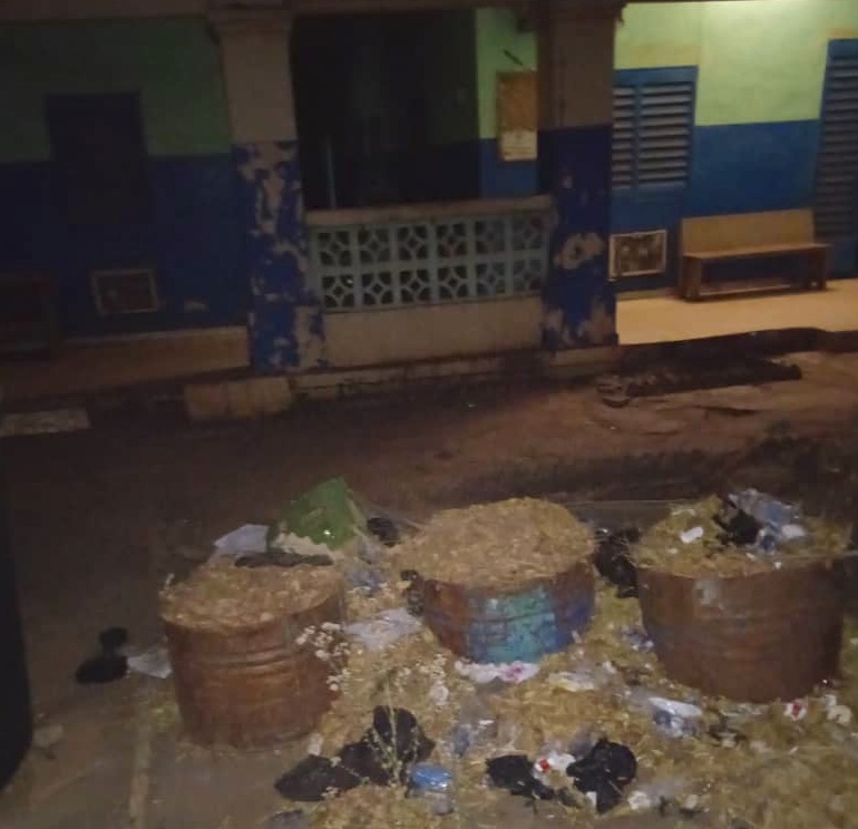 Une vue de l’intérieur de l’hôpital du Point G