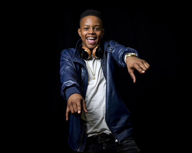 FILE - In this July 21, 2015 file photo, 17-year-old rapper Silento poses for a portrait in New York. Silento, a U.S. rapper known for his hit song "Watch Me (Whip/Nae Nae)" has had his passport seized by authorities in the United Arab Emirates over a business dispute.(Photo by Drew Gurian/Invision/AP, File)