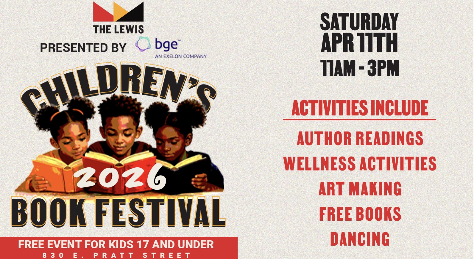 Reginald F. Lewis museum hosts children’s book festival