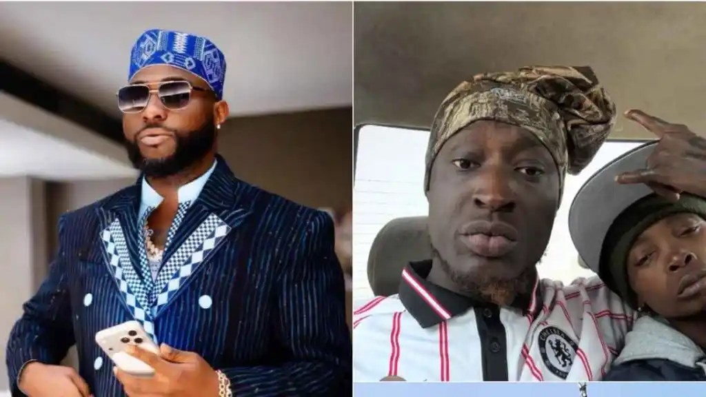 Davido and Carter Efe in London for Davido & Friends