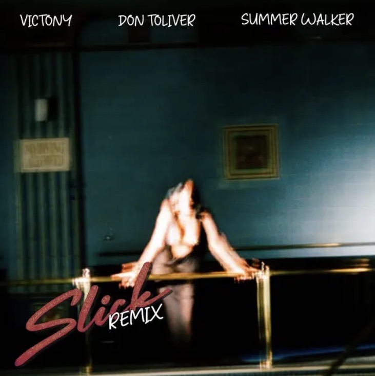 Victony with Don Toliver and Summer Walker on the SLICK Remix cover art