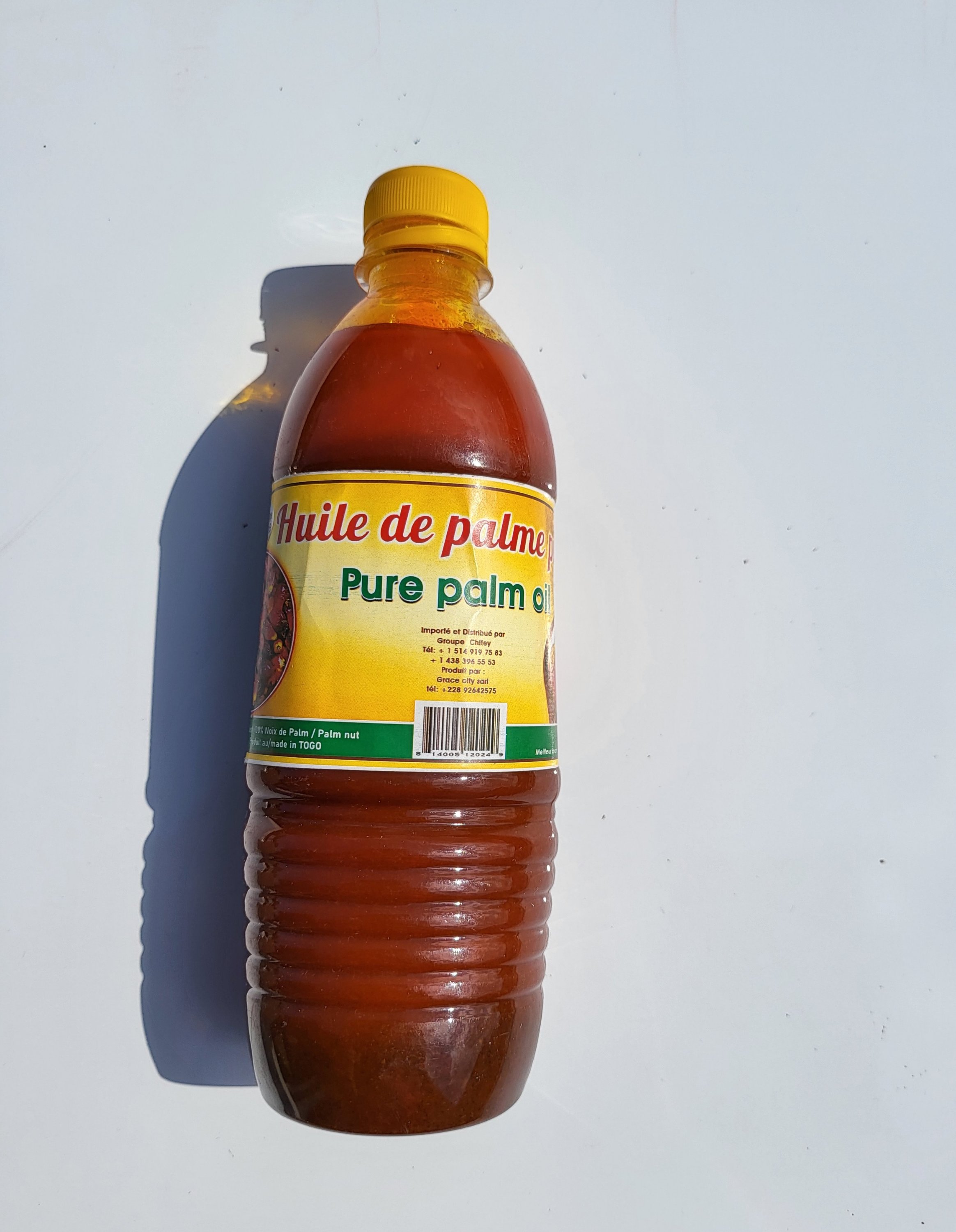 Huile De Palmiste Noir Mayanga - 100% Naturelle, Artisanale, 500ml - Neuf