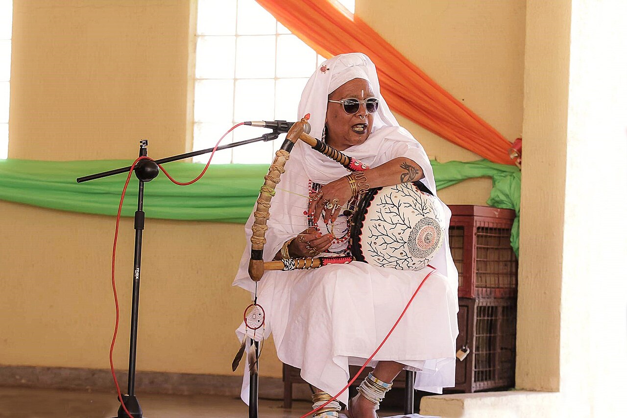 A nyatiti lyre