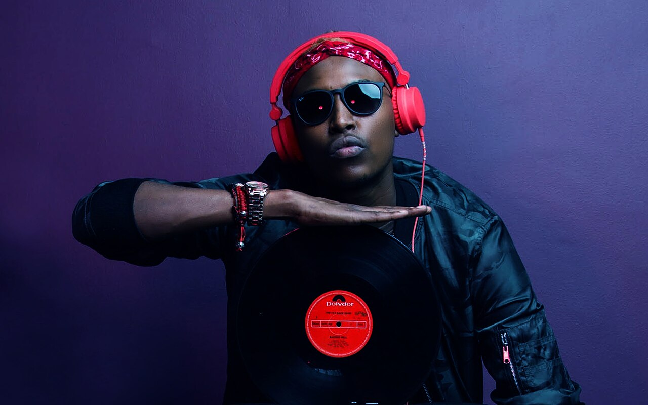 A DJ performing in Tanzania