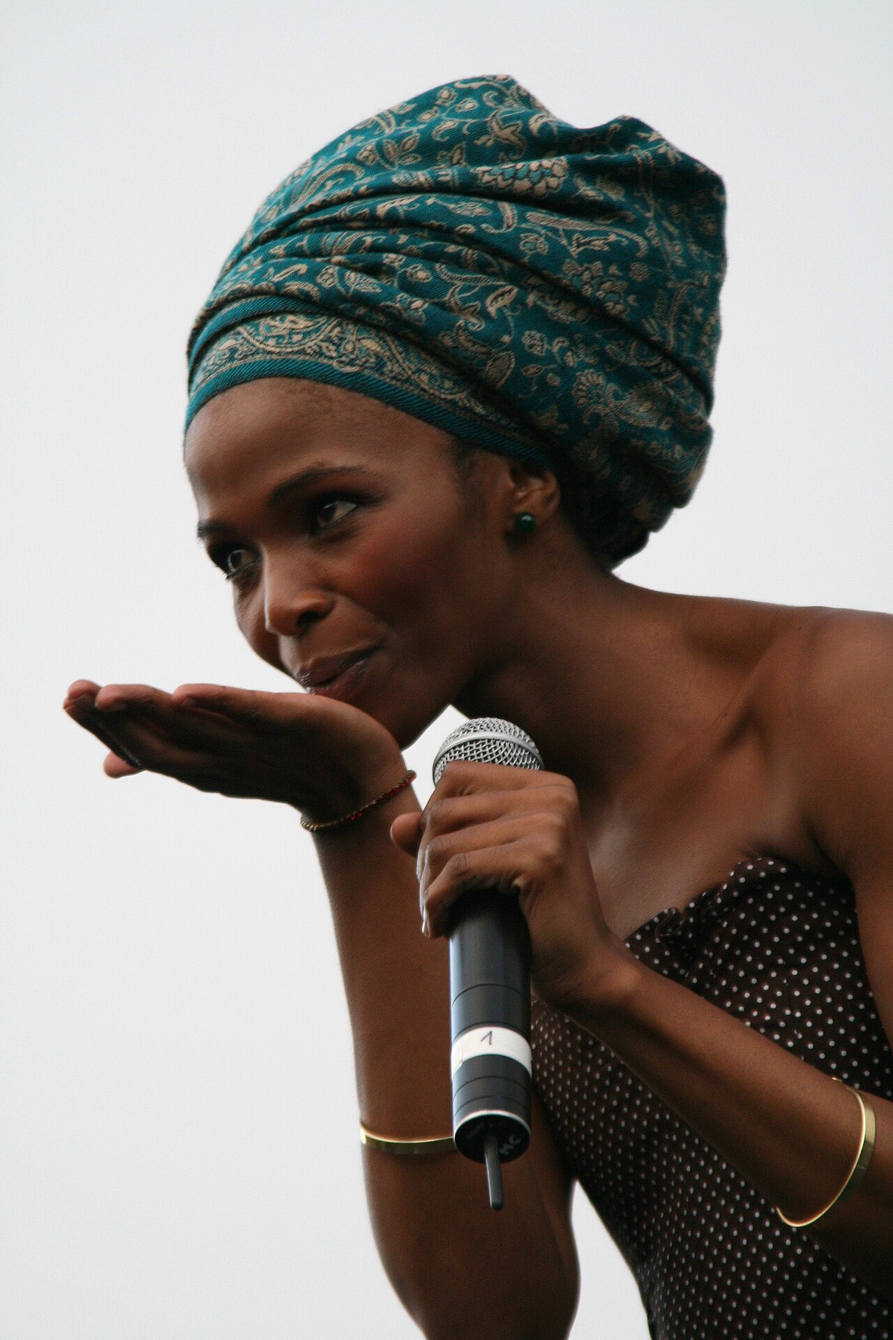 Simphiwe Dana performing in Vienna