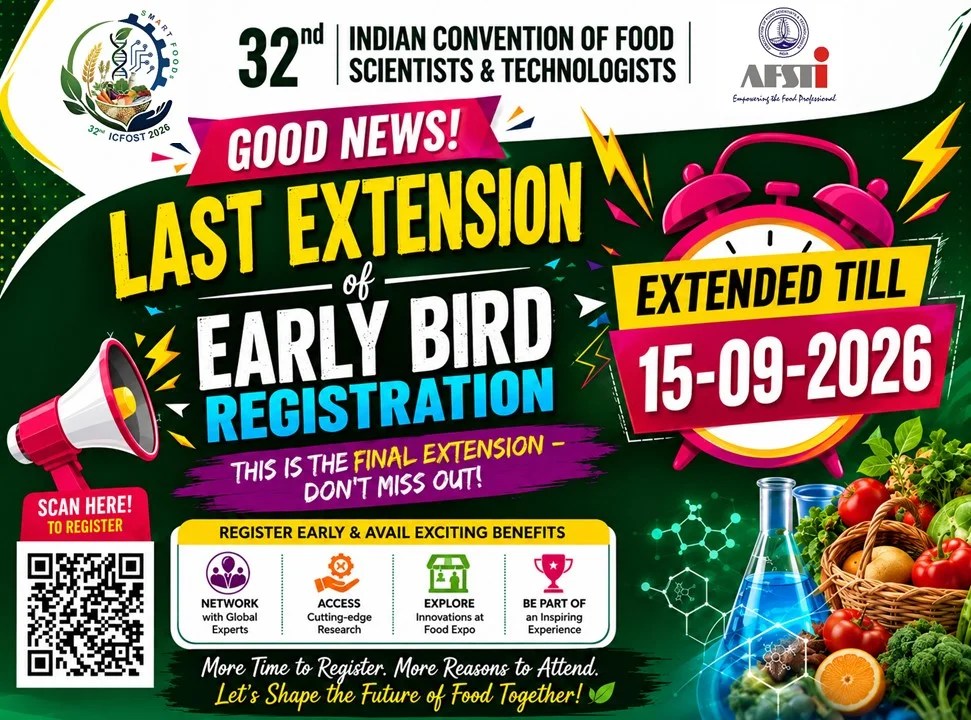 Read more about the article Early Bird registration extended up to 15-09-2026