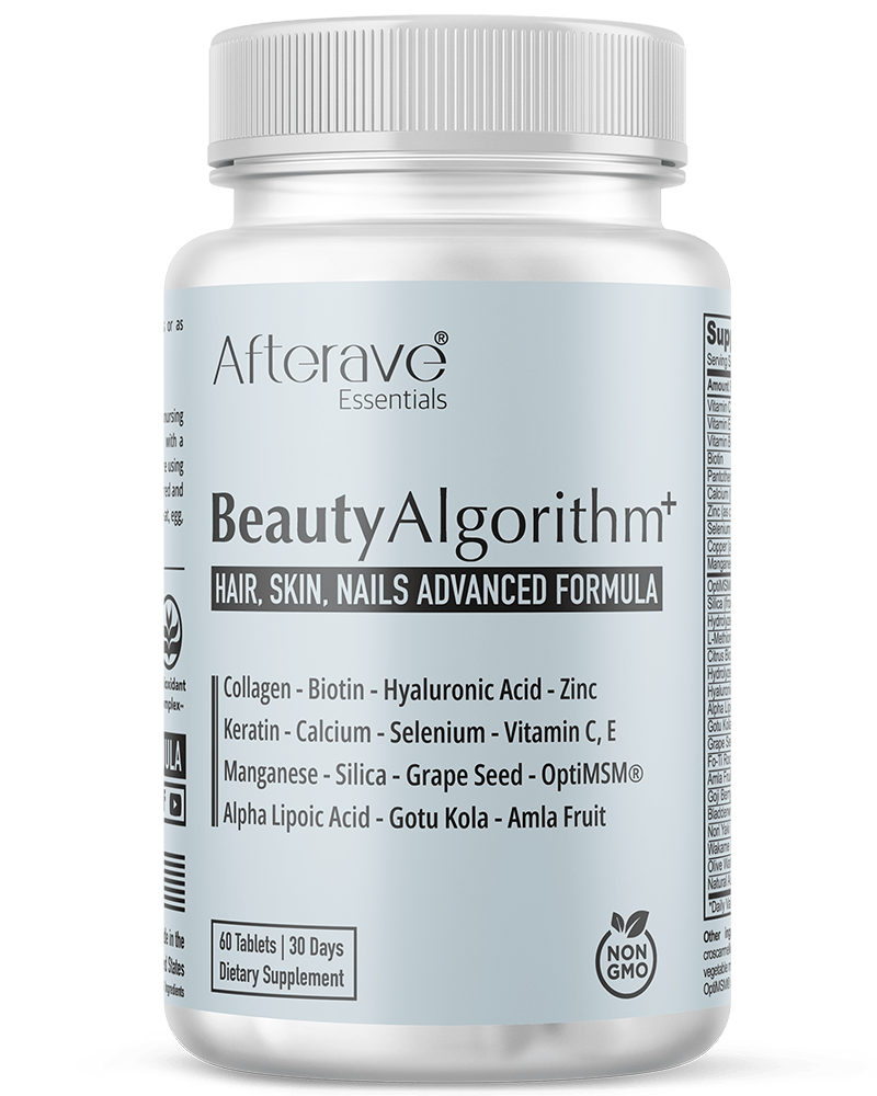 Beauty Algorithm Advanced Formula is a bouncing solution that revitalizes skin tone, elasticity, and firmness and helps reduce wrinkles, breakouts, and blemishes.