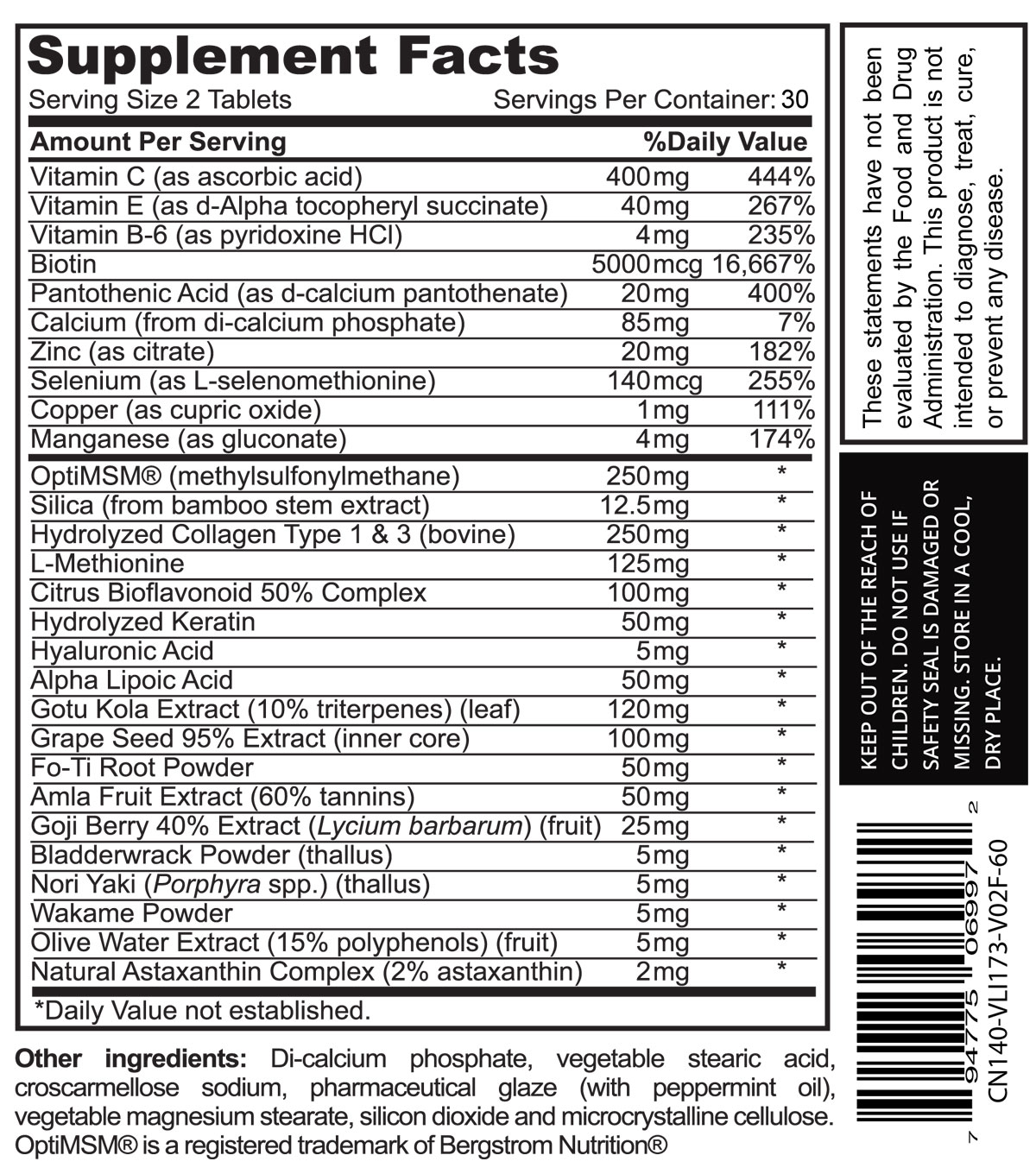 Take 1 or 2 tablets daily, preferably with meals or as directed by a healthcare professional.