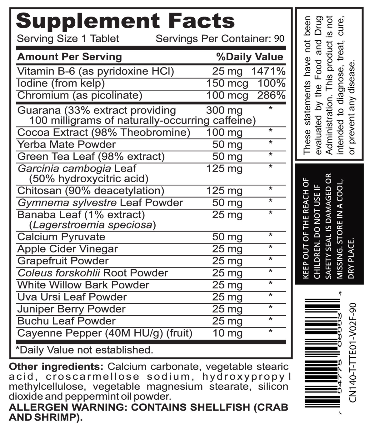 One tablet taken 1 to 2 times daily, preferably with meals or as directed by a healthcare professional. For best results, take one tablet in the morning and one tablet early afternoon. This product should be used in conjunction with a sensible diet and exercise program.