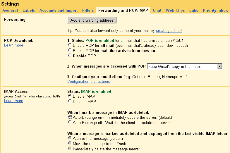 (the newer protocol, imap, the internet message . Getting started with IMAP and POP3 components