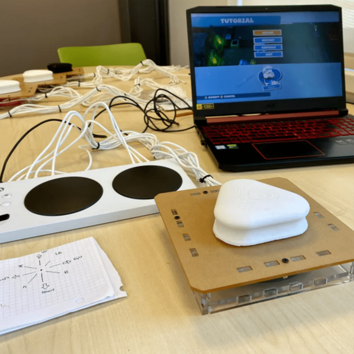AbleGamers No Pull No Lift Controller. Support engineering efforts, host a fundraiser