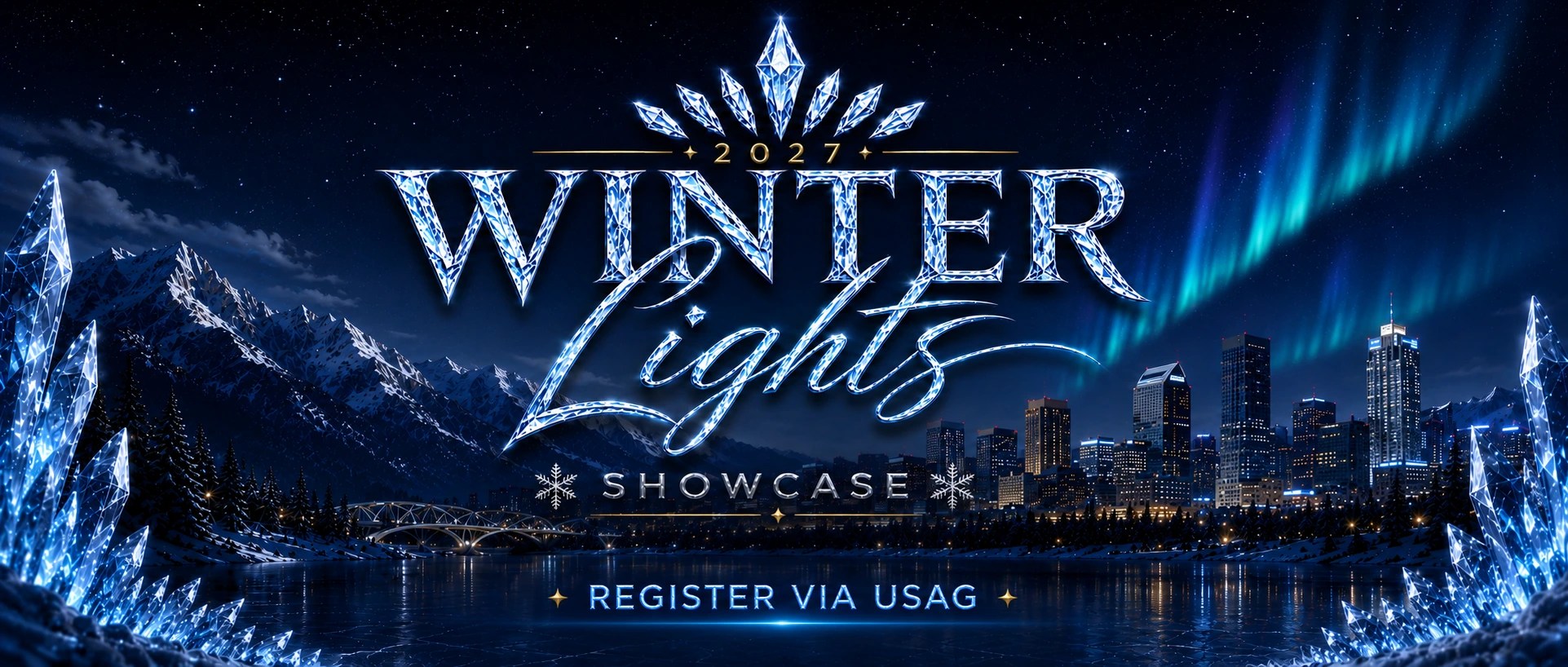 2027 Winter Lights Showcase gymnastics competition in Littleton, Colorado