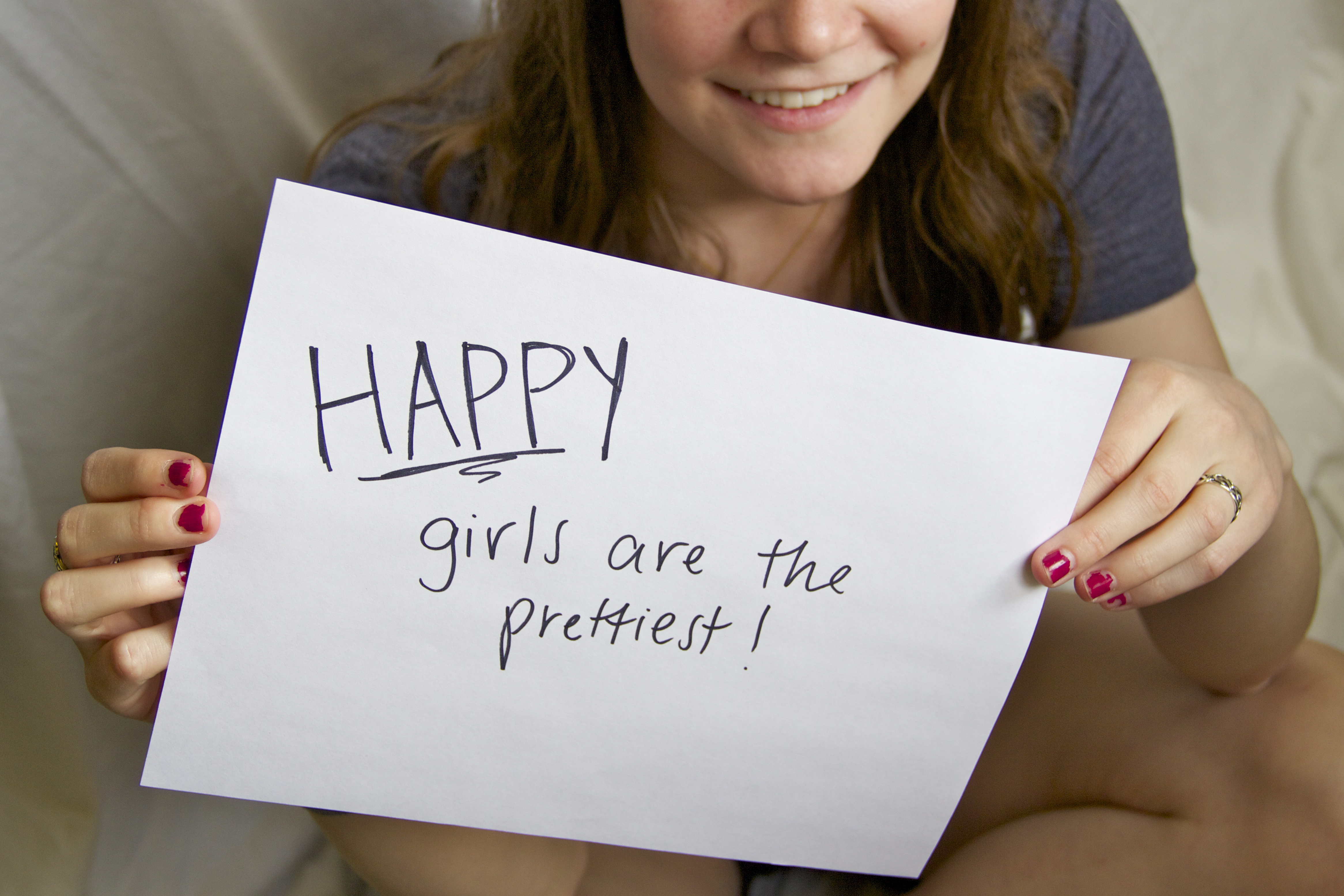 Colleen- Happy girls are the prettiest!
