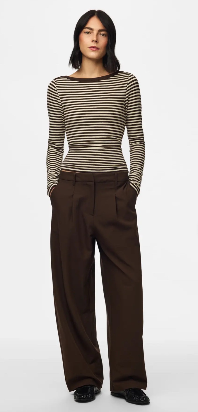 Alternative view of Pantalones BOSELLA chocolate