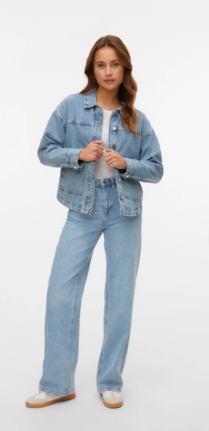 Alternative view of Chaqueta JAMIE azul medio