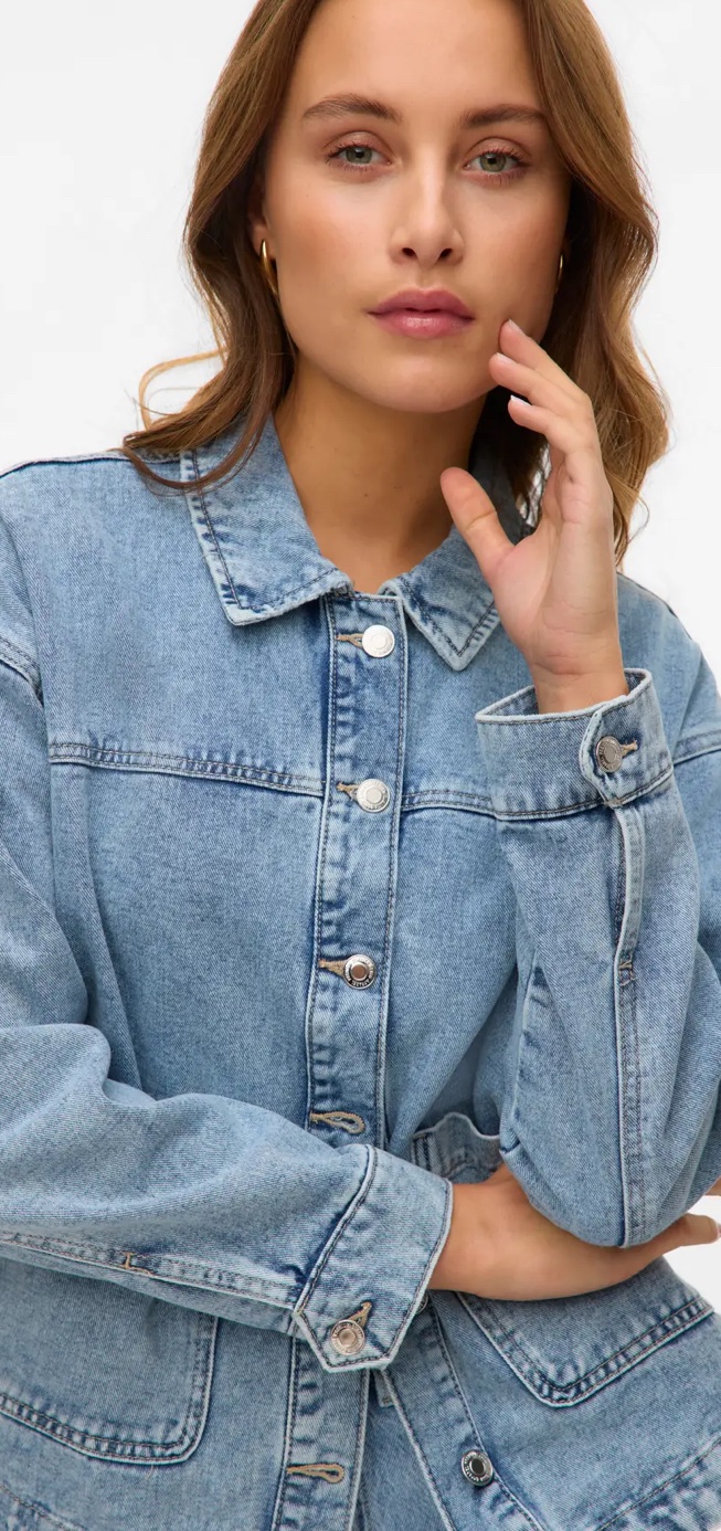 Chaqueta JAMIE azul medio