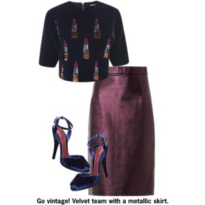 Metallic Skirt