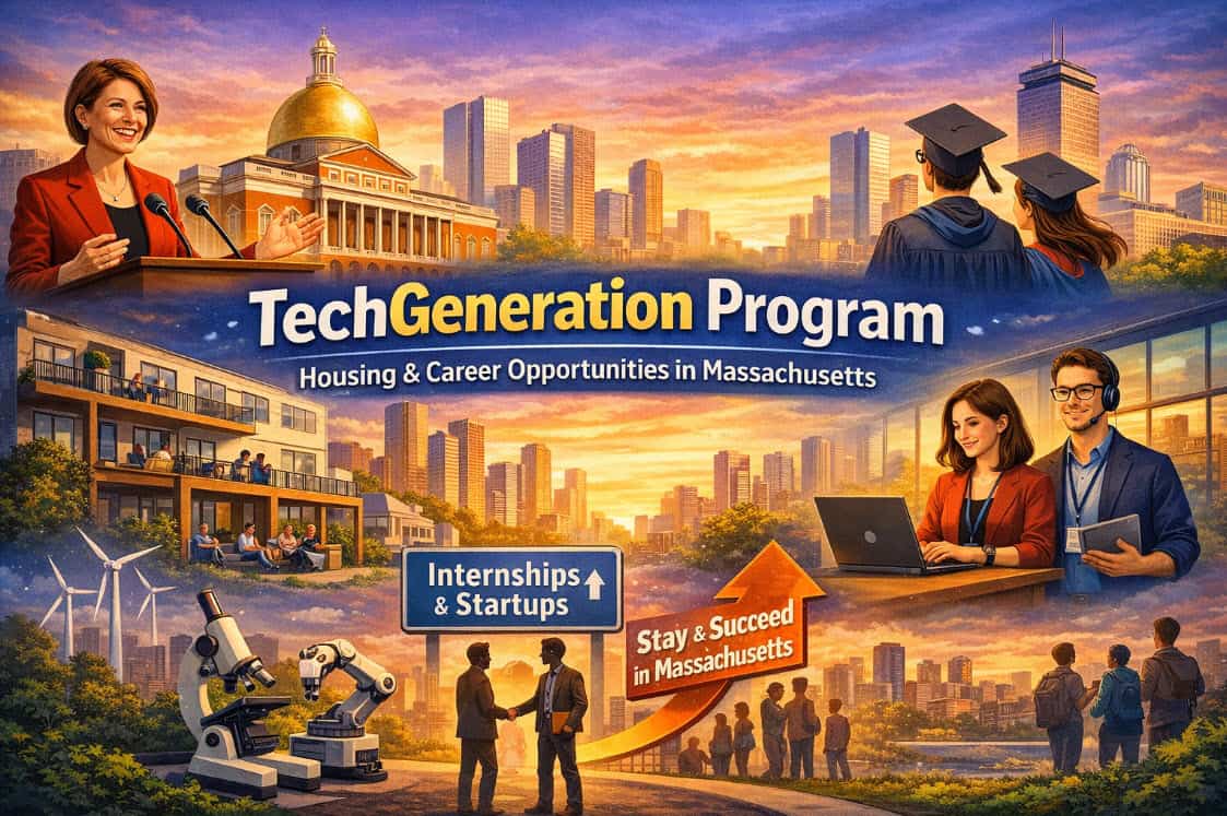 Massachusetts TechGeneration program aims to retain tech graduates through internships and housing support”