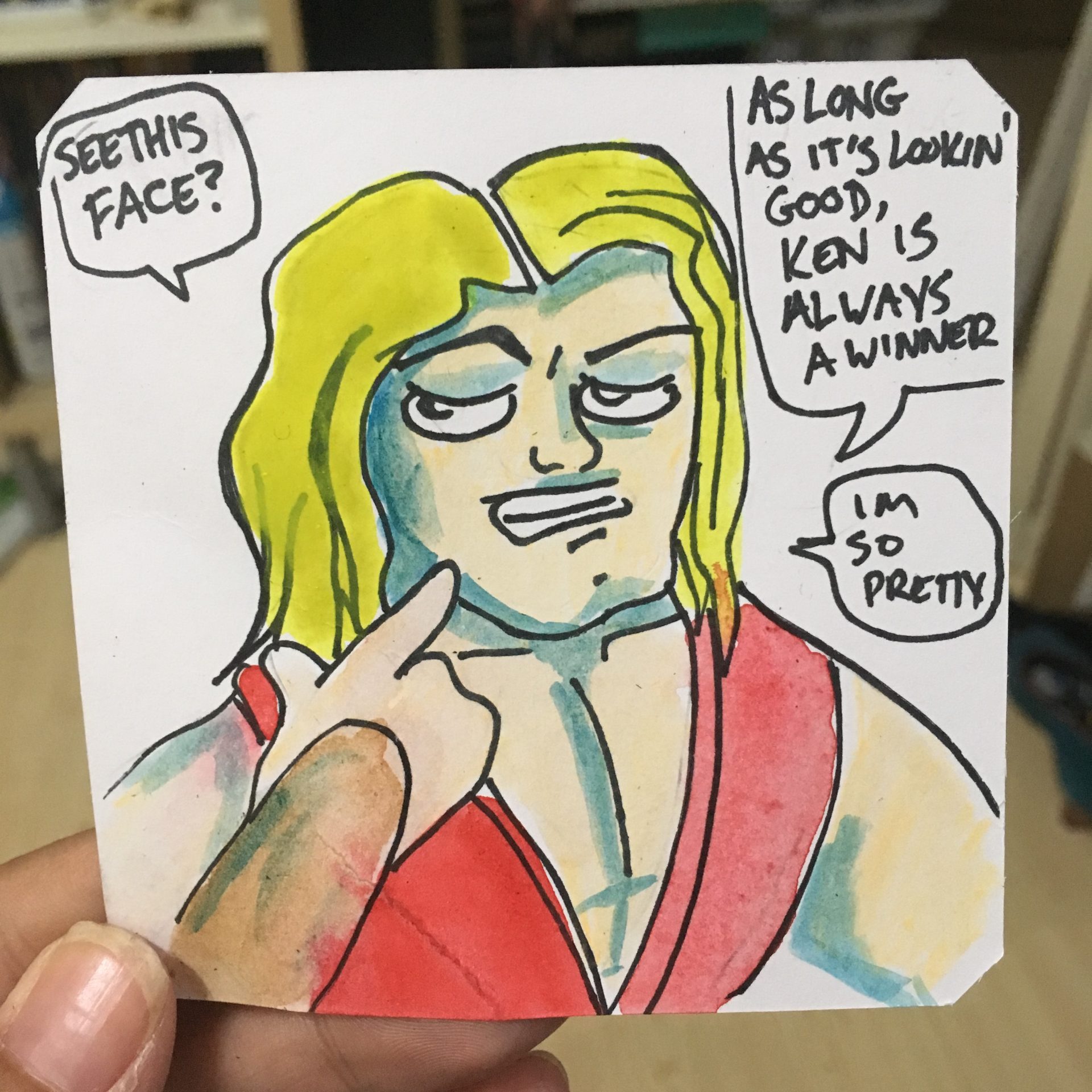 Oh if Ken only knew...