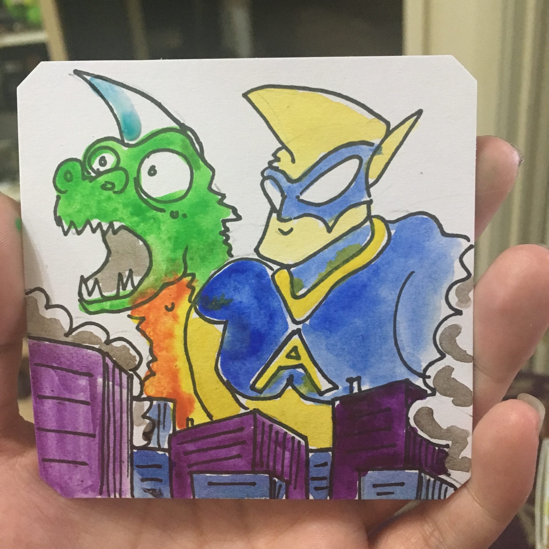 King of the Monsters go out on the town