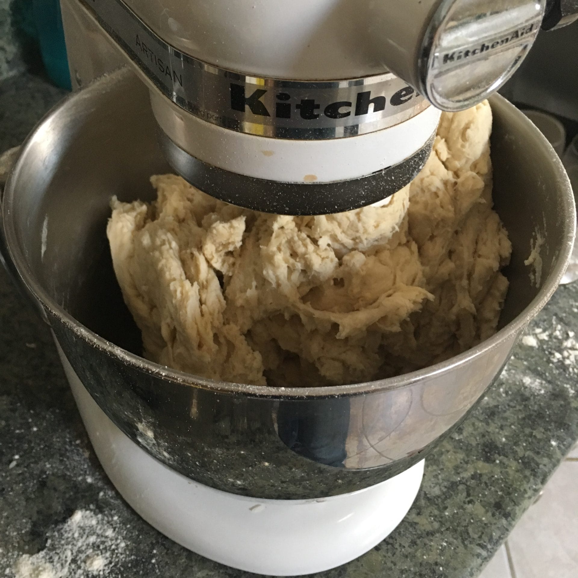 making the dough