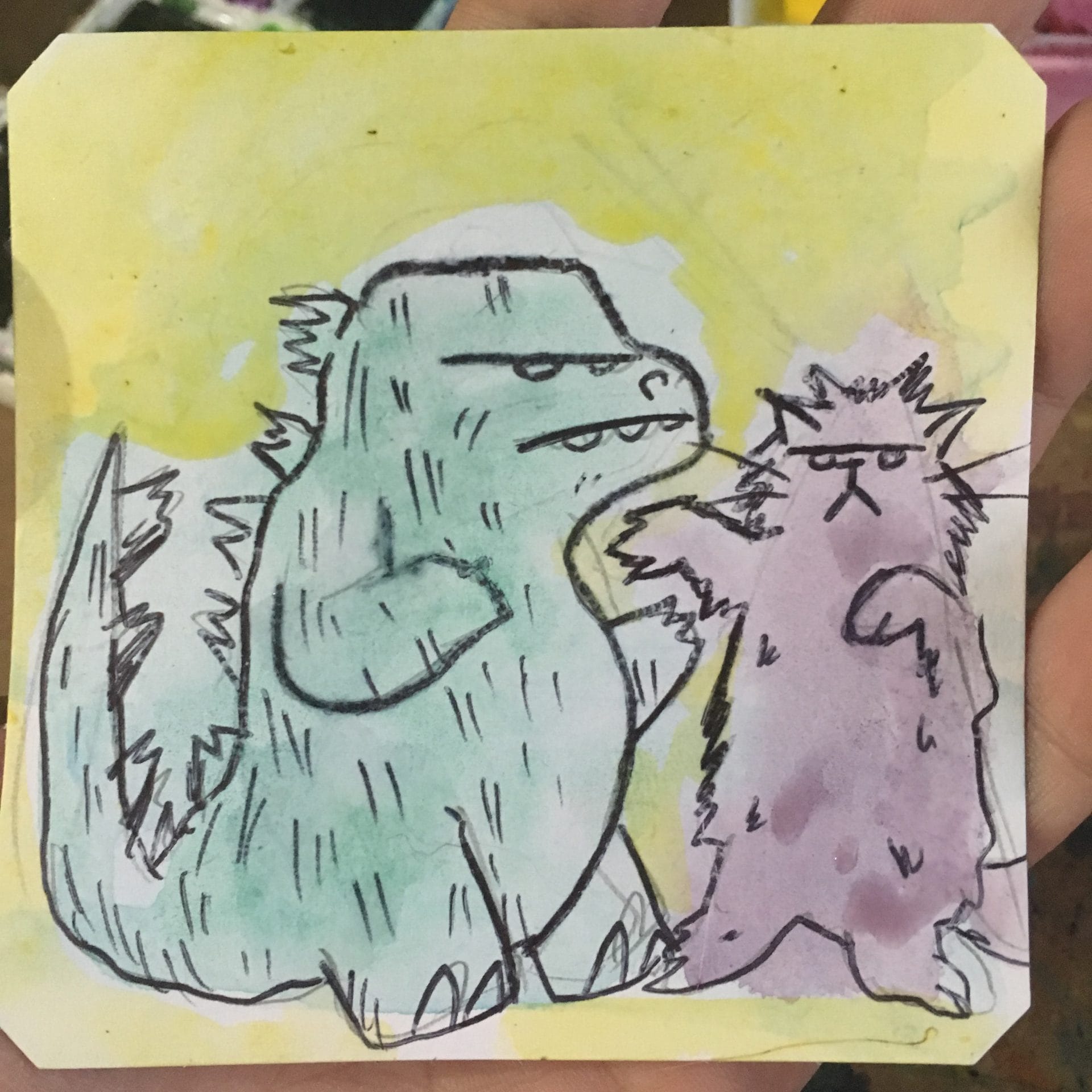 Gozilla vs Grey