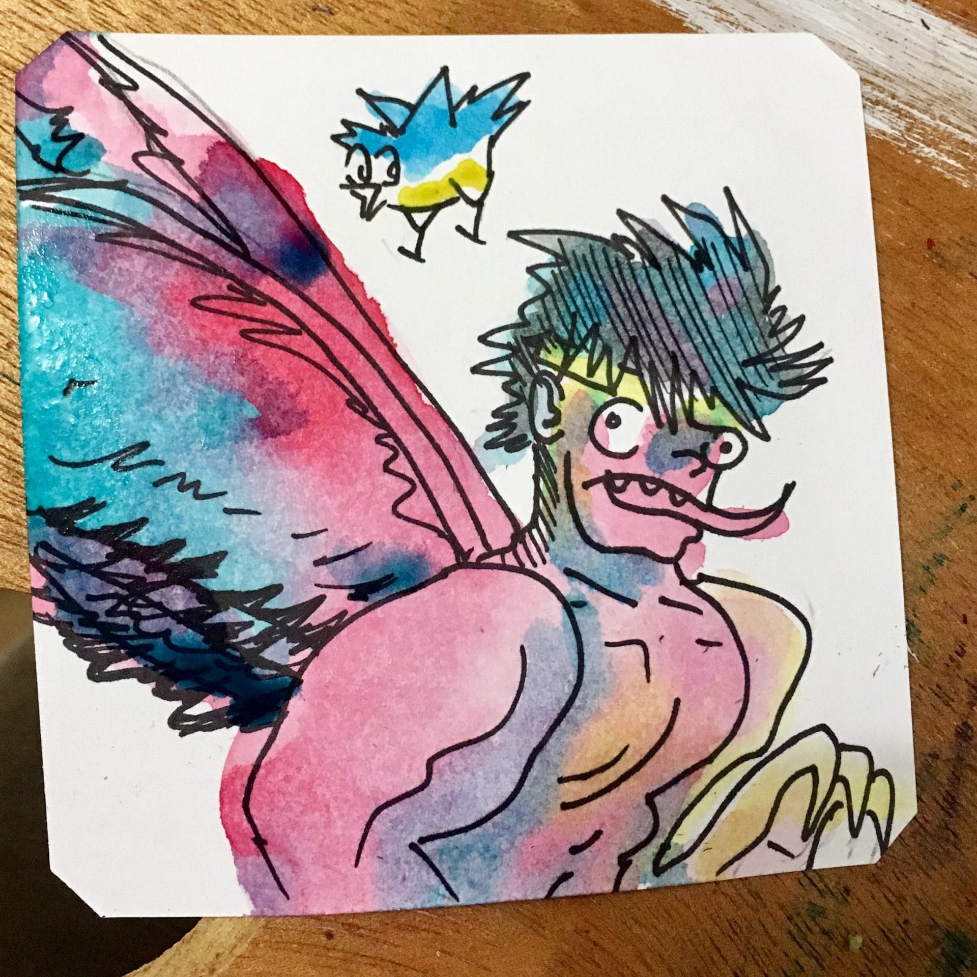 Mahjyuuou for SNES- Macaw