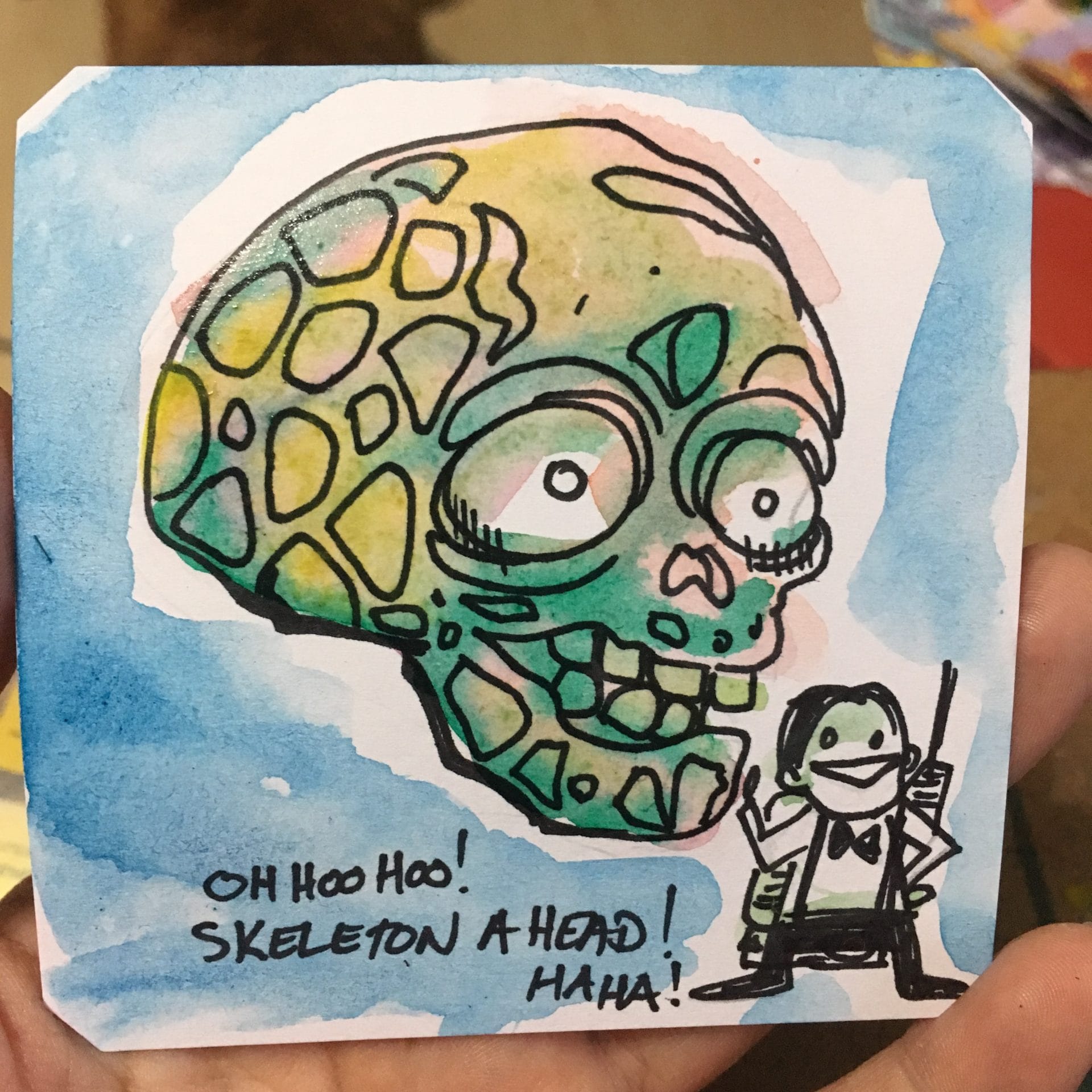 LordBBH Midnight Resistance Skeleton Ahead