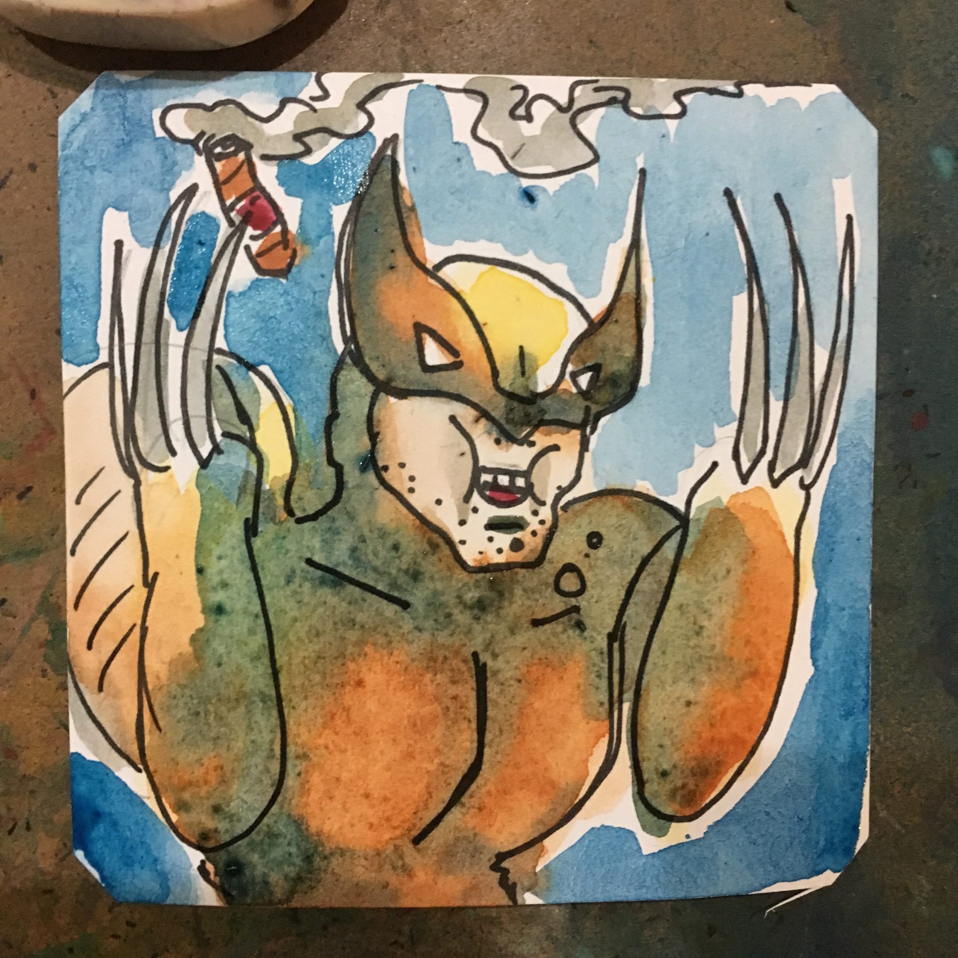 SRKFunkdoc X-Men Arcade Wolverine