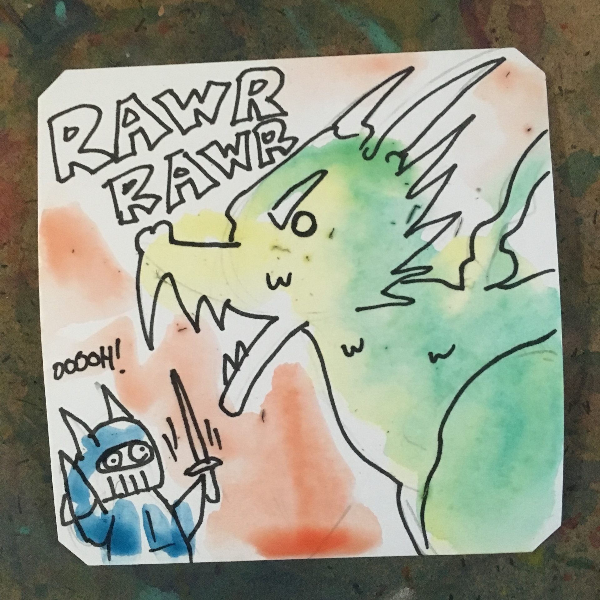 SRKFunkdoc Rawr Rawr Rawr poverty dragon ending