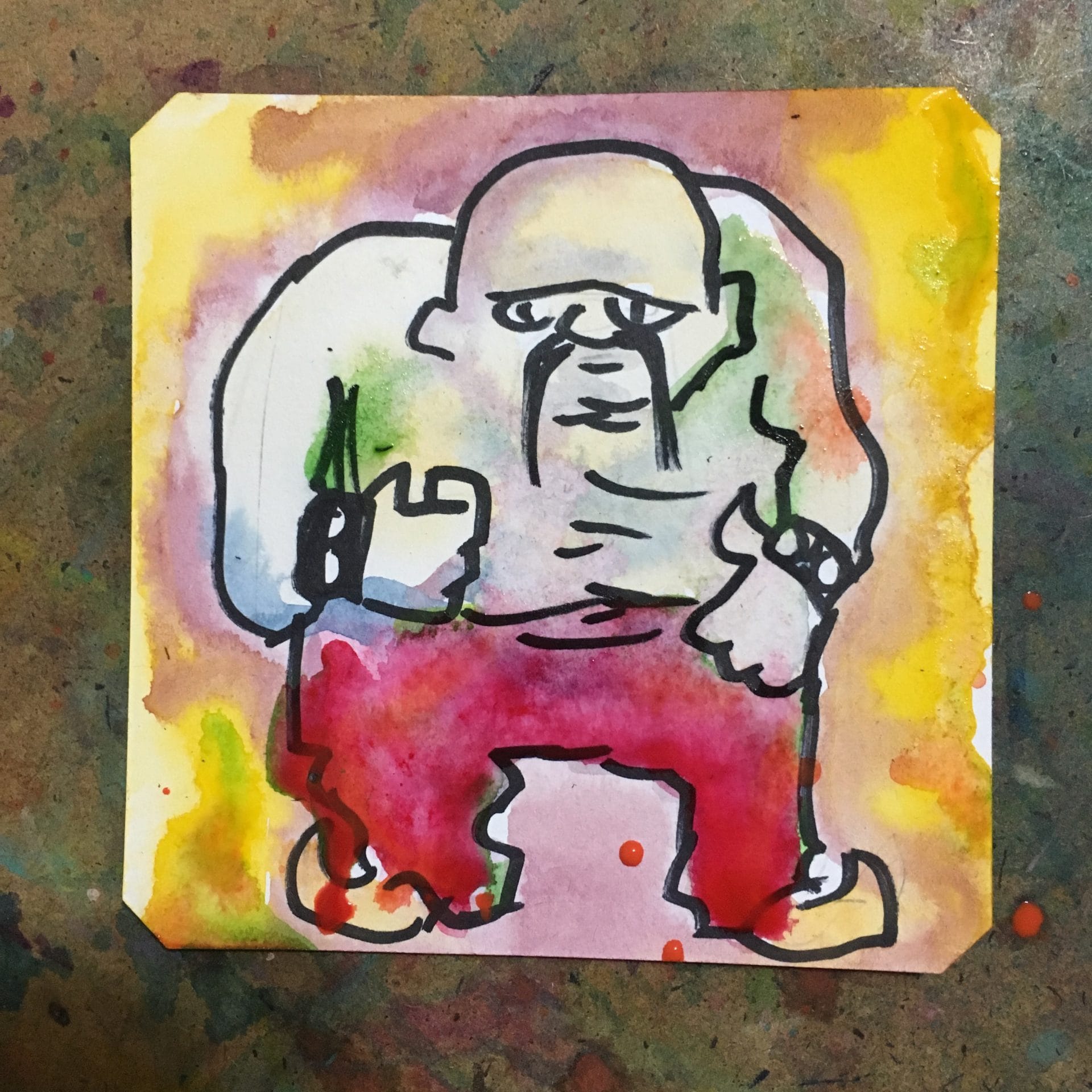 KARNOV dances the dance of his people because he is KARNOV! Zakky