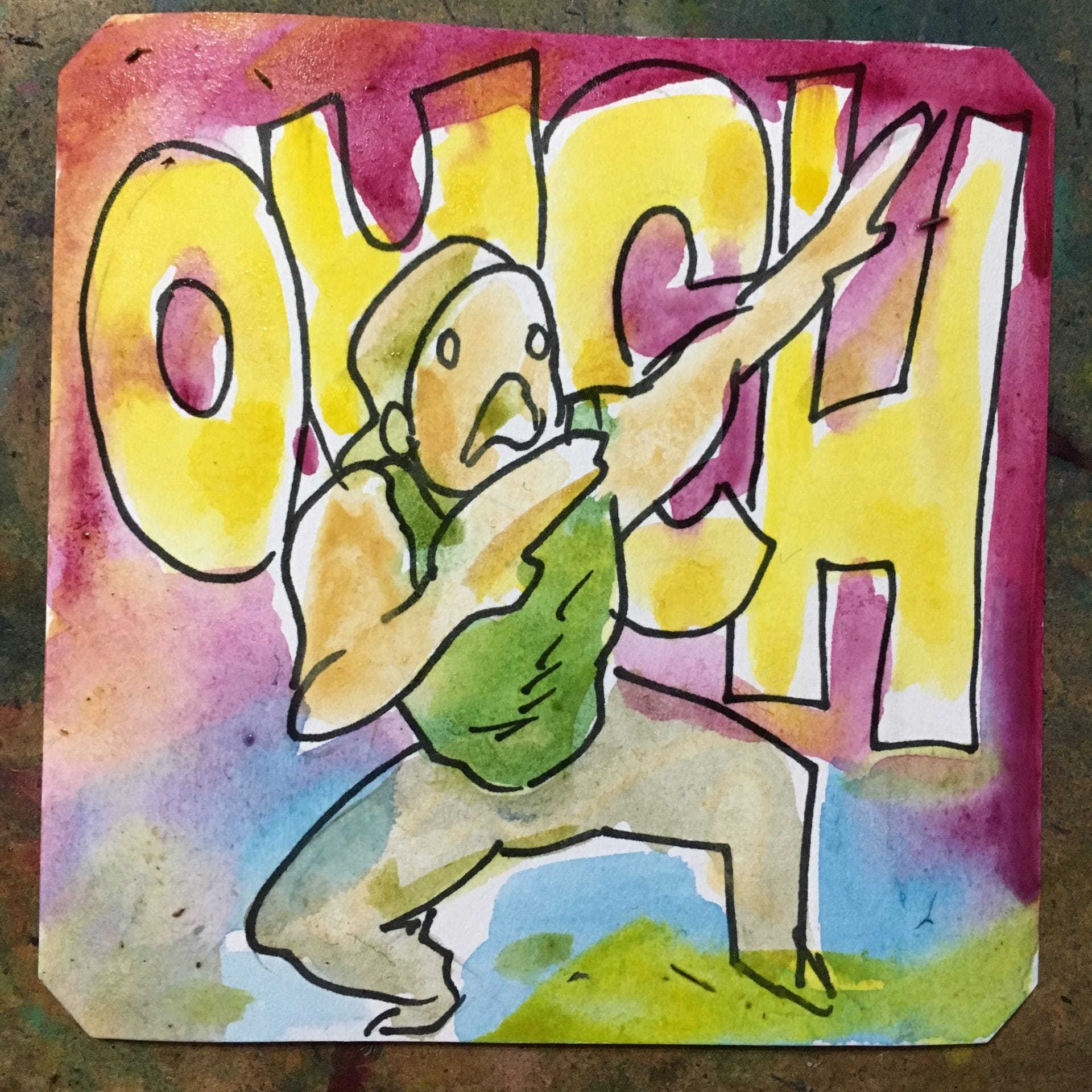 Ouch! Trio the Punch runs by @ZakkyTheHybrid