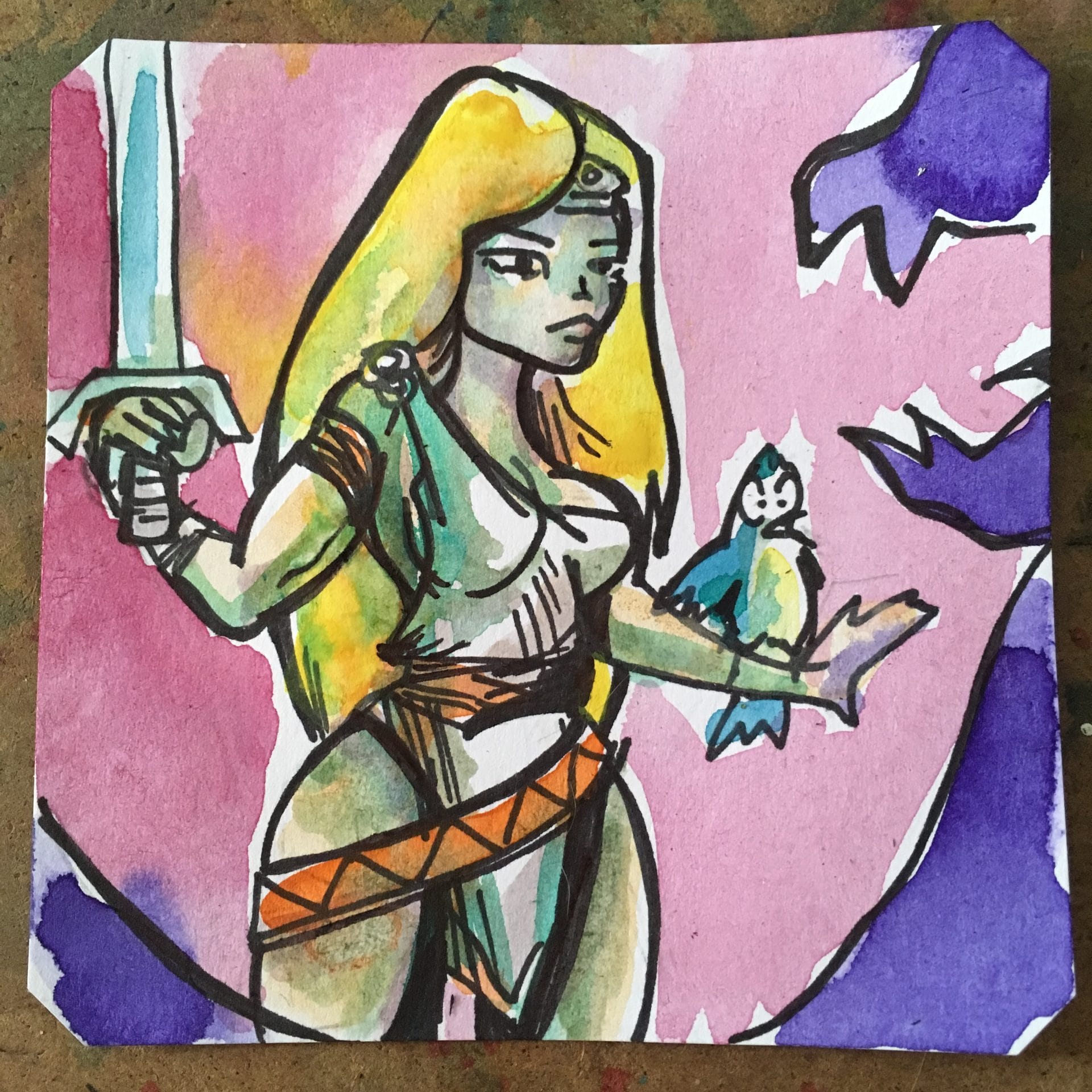 Dahna for the Megadrive @Macaw45