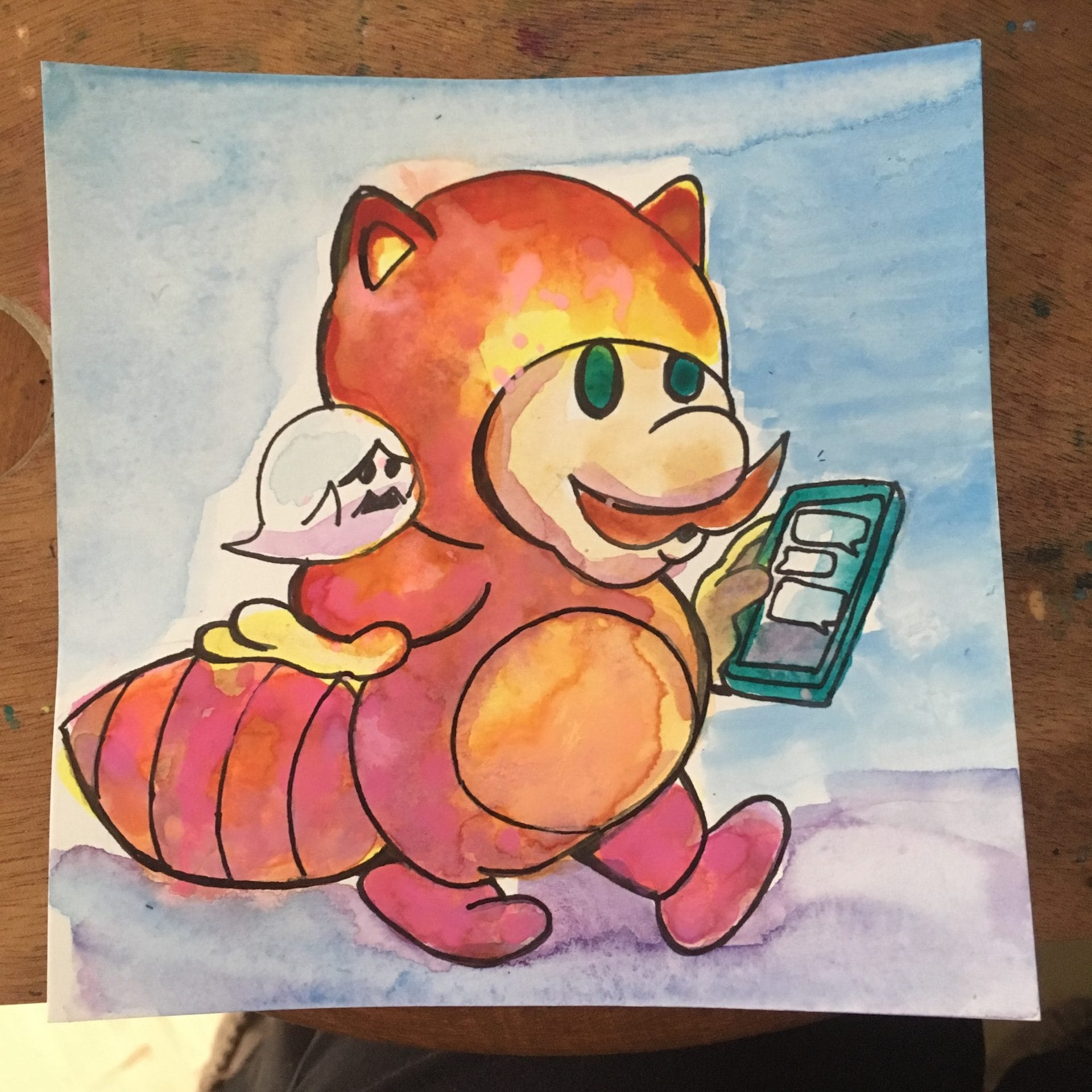 Sexting Tanooki Suit